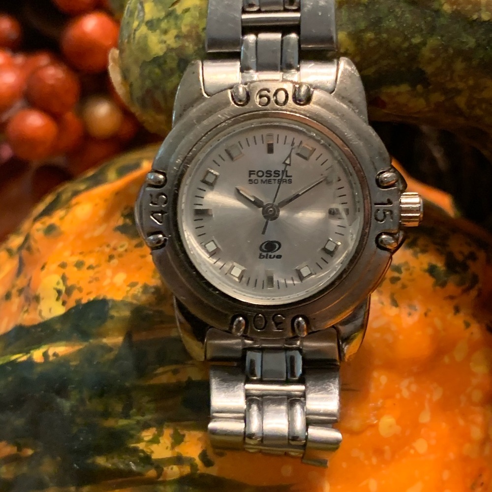 Fossil Blue AM-3094 50 Meters Watch